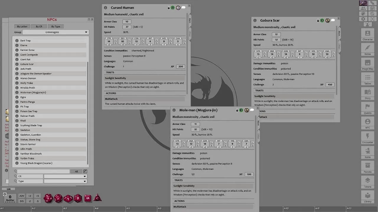 Fantasy Grounds - Grimmsgate (5E) Screenshot 4