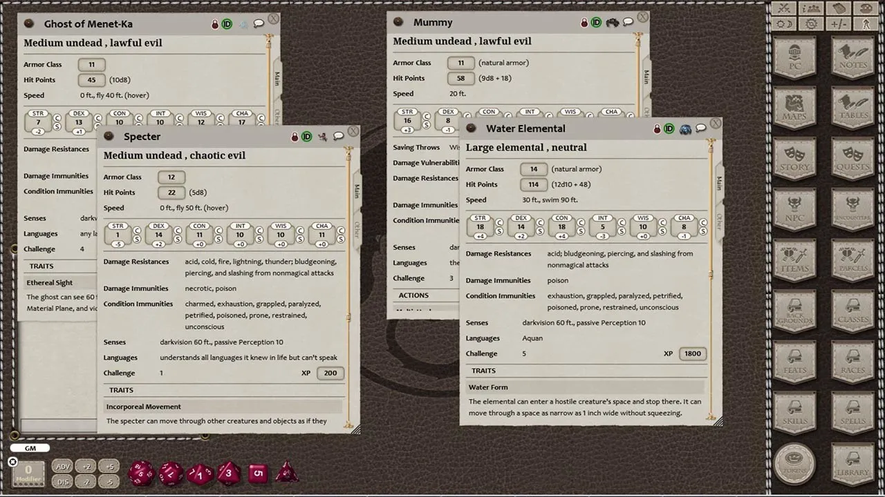 Fantasy Grounds - Last Gasp (5E) Screenshot 3