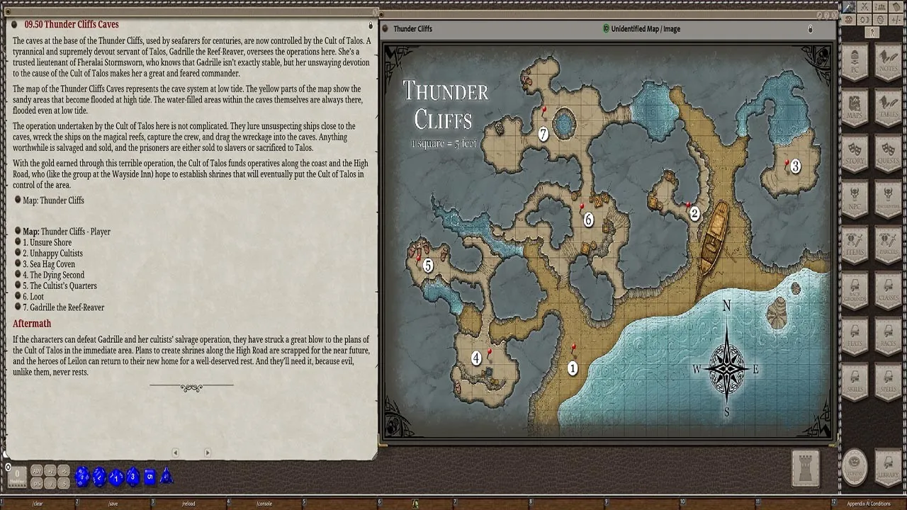 Fantasy Grounds - D&D Storm Lord's Wrath Screenshot 1