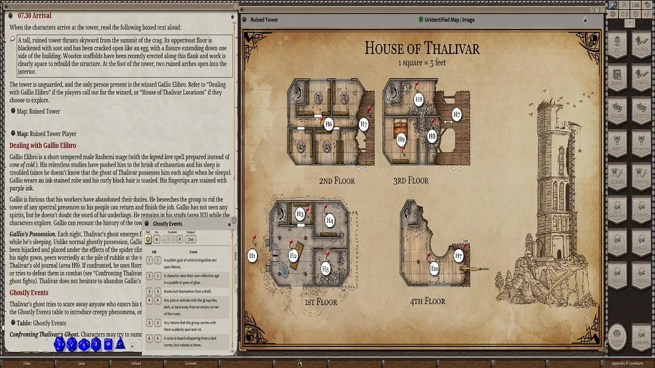 Fantasy Grounds - D&D Storm Lord's Wrath Screenshot 2