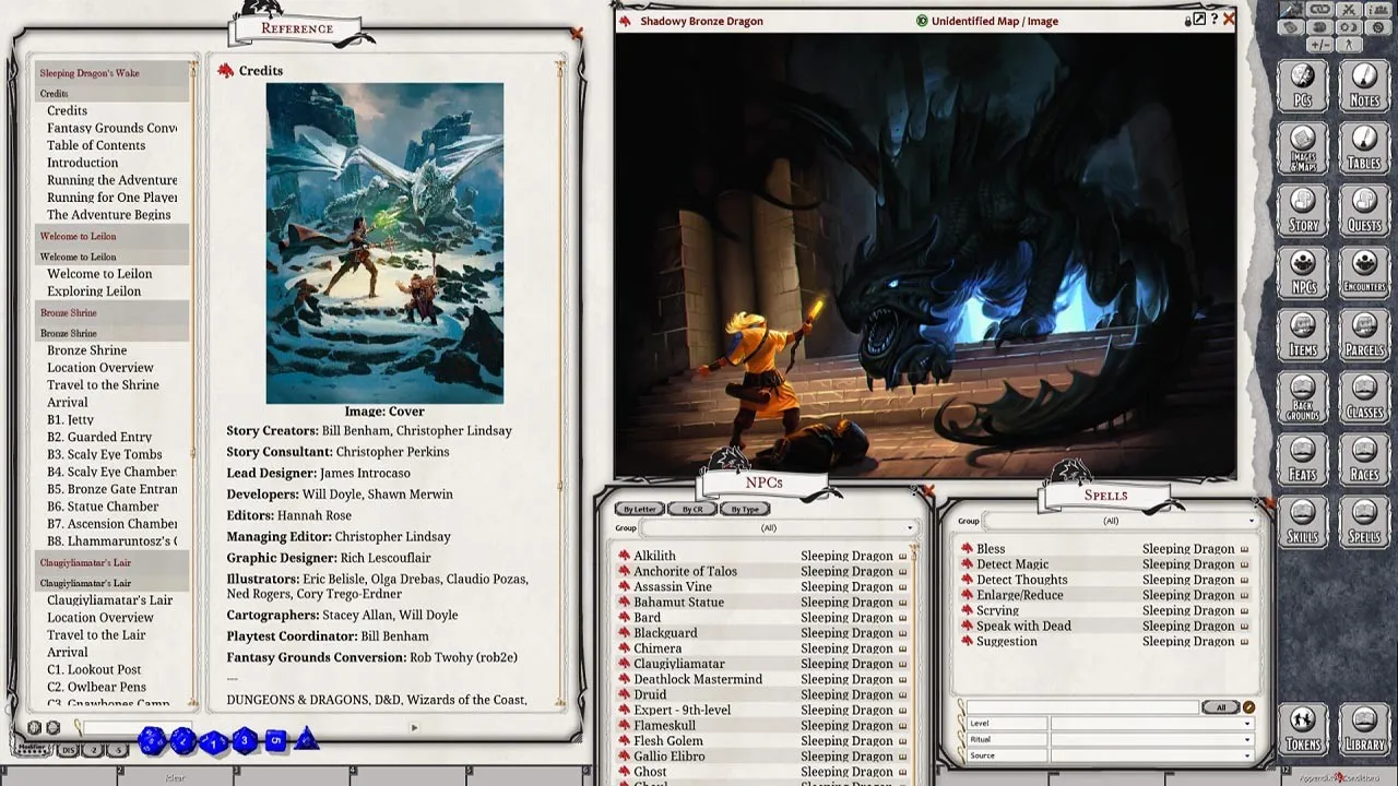 Fantasy Grounds - D&D Sleeping Dragon's Wake Screenshot 0