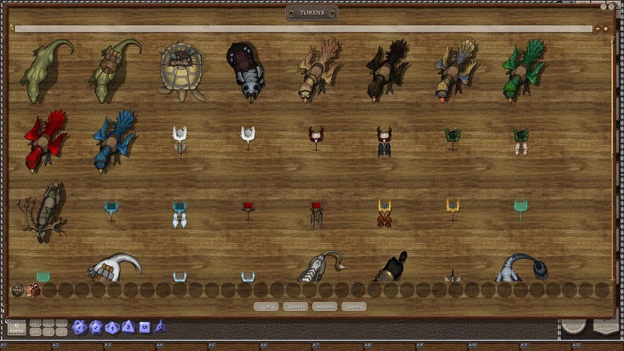 Fantasy Grounds - Devin Night Token Pack #114: Magical Mounts (Token Pack) Screenshot 3