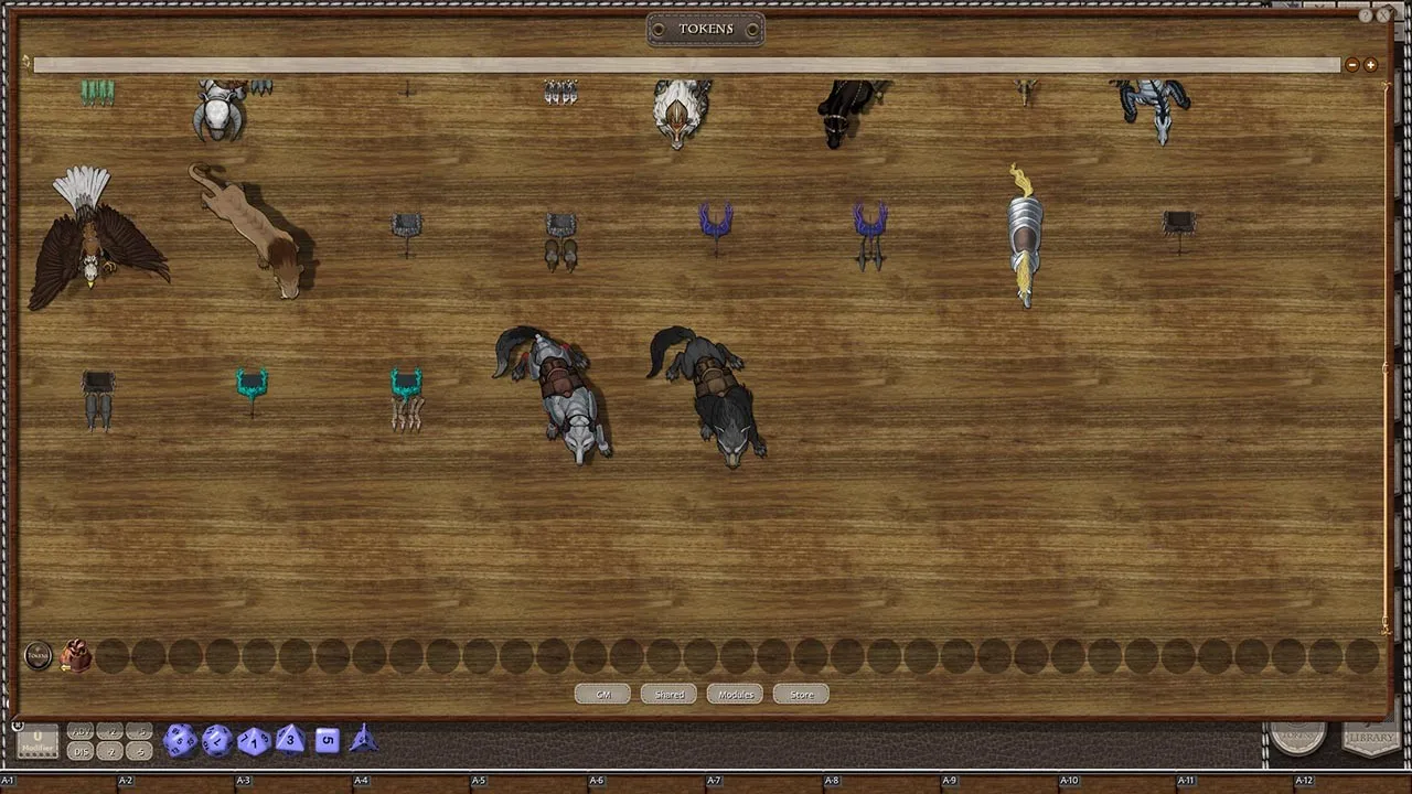 Fantasy Grounds - Devin Night Token Pack #114: Magical Mounts (Token Pack) Screenshot 2