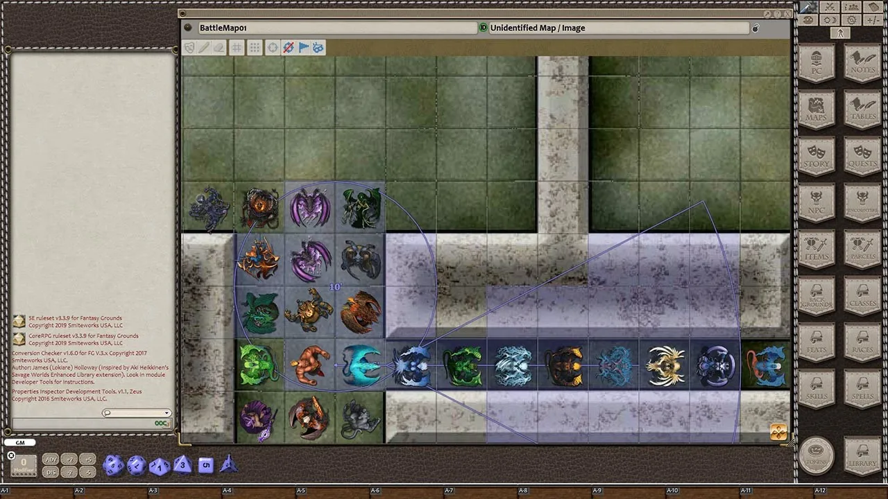 Fantasy Grounds - Devin Night Token Pack #115: Elemental Demons (Token Pack) Screenshot 1
