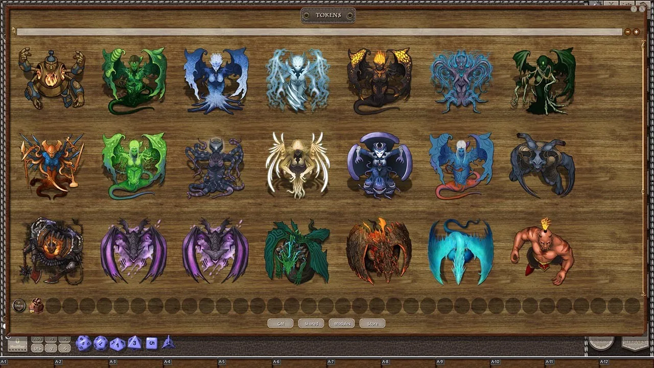 Fantasy Grounds - Devin Night Token Pack #115: Elemental Demons (Token Pack) Screenshot 2