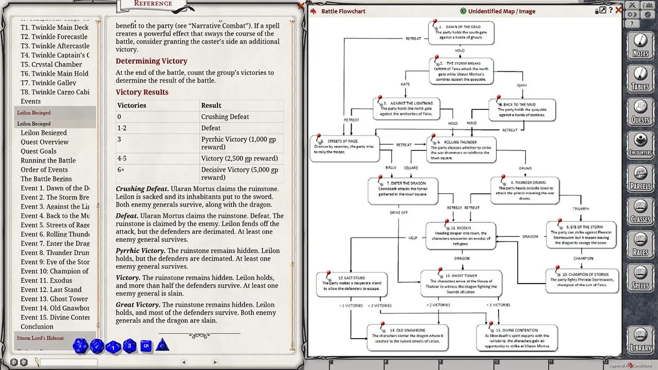 Fantasy Grounds - D&D Divine Contention Screenshot 3