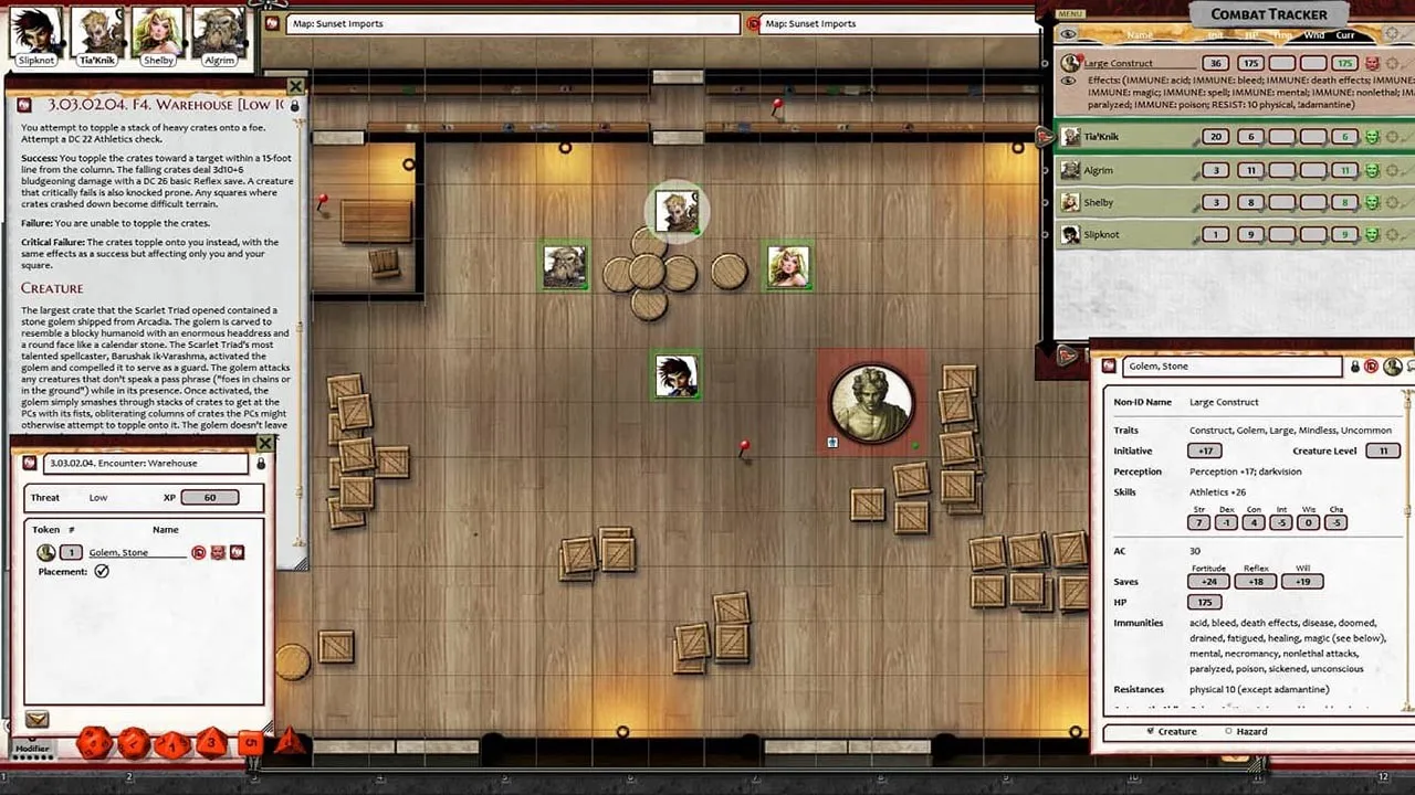 Fantasy Grounds - Pathfinder 2 RPG - Age of Ashes AP 3: Tomorrow Must Burn (PFRPG2) Screenshot 3