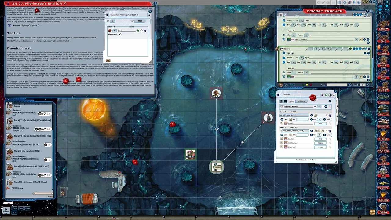Fantasy Grounds - Starfinder RPG - Attack of the Swarm AP 2: The Last Refuge (SFRPG) Screenshot 4