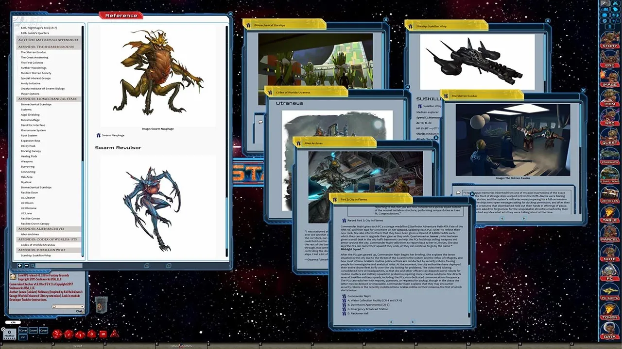 Fantasy Grounds - Starfinder RPG - Attack of the Swarm AP 2: The Last Refuge (SFRPG) Screenshot 5
