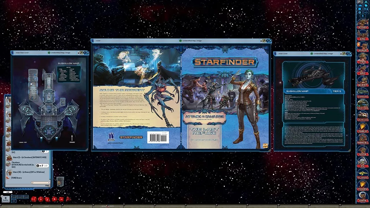 Fantasy Grounds - Starfinder RPG - Attack of the Swarm AP 2: The Last Refuge (SFRPG) Screenshot 3