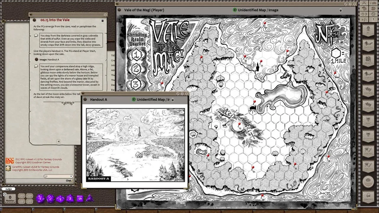 Fantasy Grounds - Dungeon Crawl Classics #78: Fate's Fell Hand (DCC) Screenshot 1
