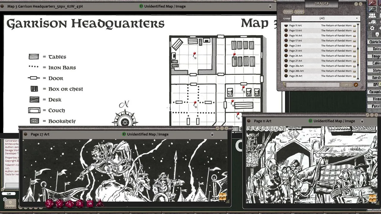 Fantasy Grounds - D&D Classics: The Return of Randal Morn (2E) Screenshot 2