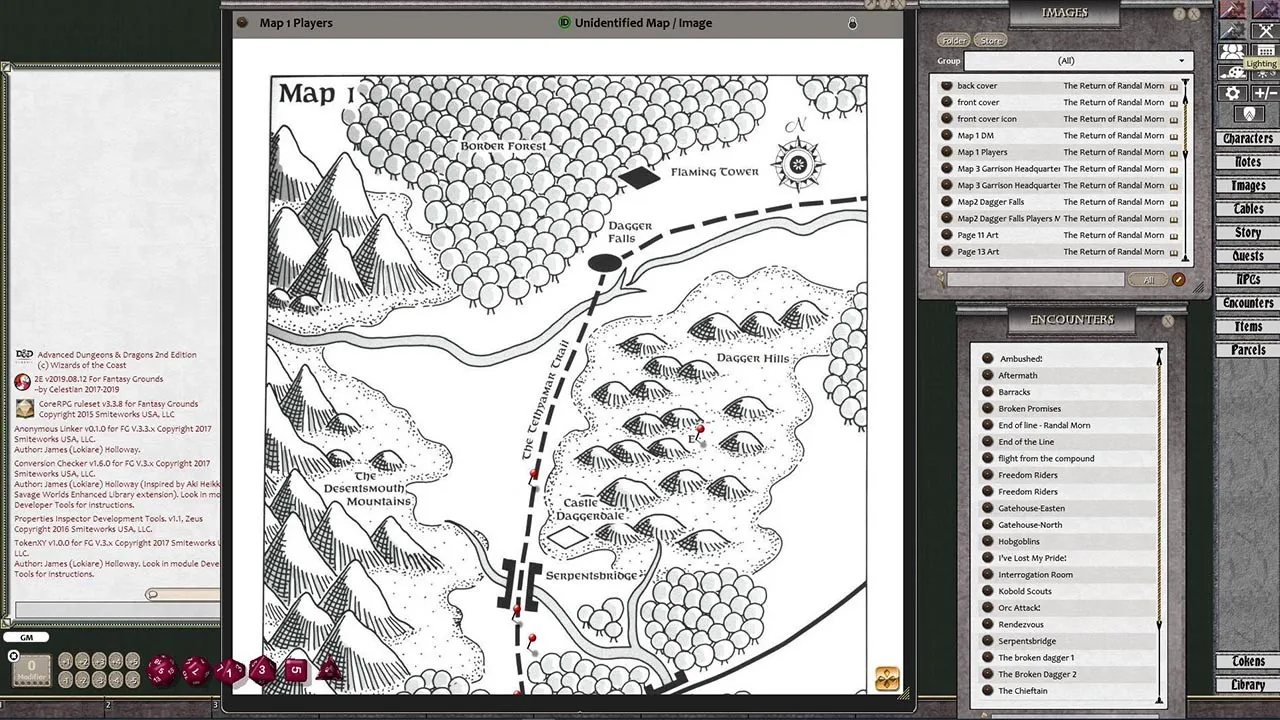 Fantasy Grounds - D&D Classics: The Return of Randal Morn (2E) Screenshot 4