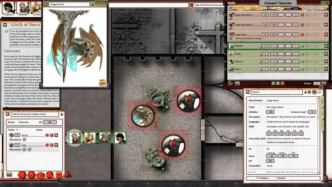 Fantasy Grounds - Pathfinder 2 RPG - Age of Ashes AP 4: Fires of the Haunted City (PFRPG2) Screenshot 1