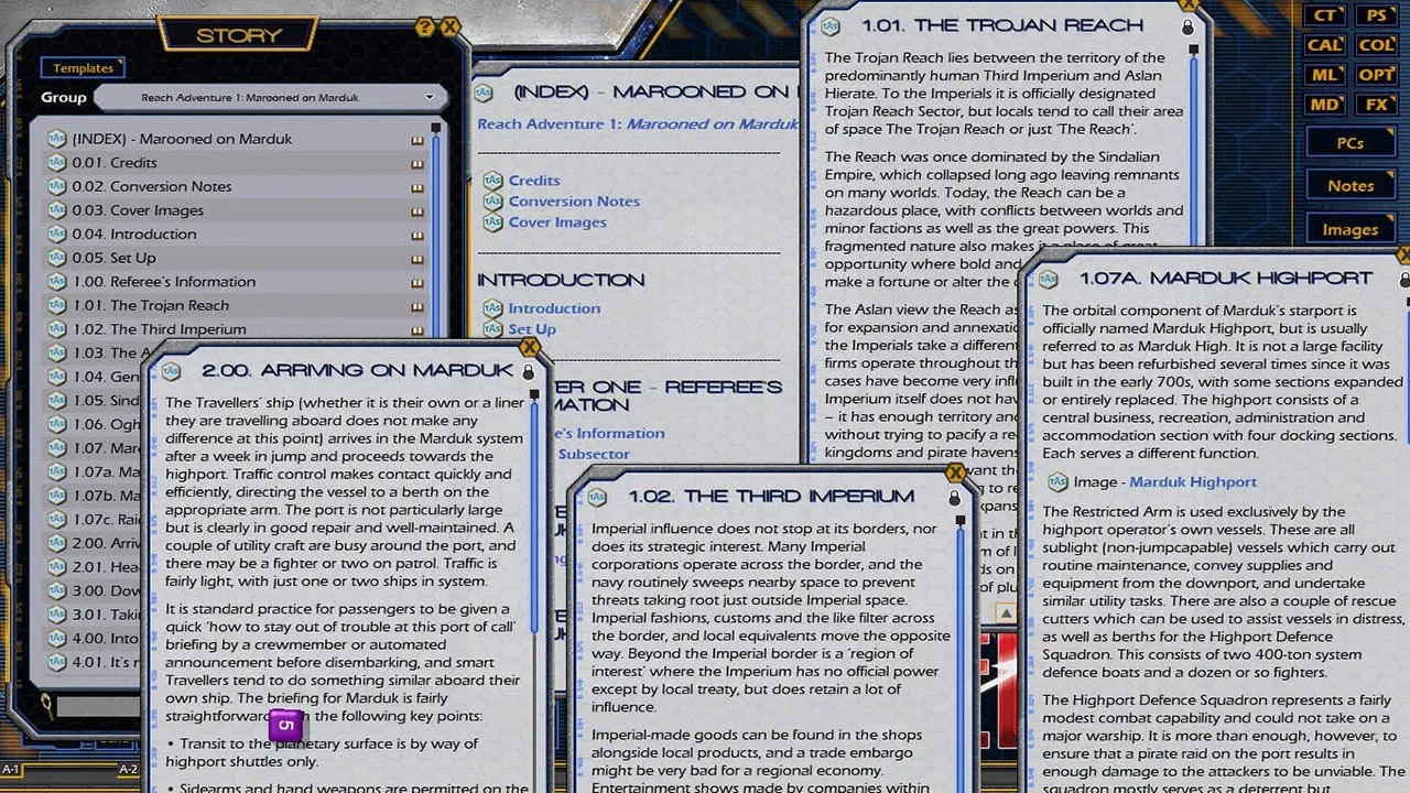 Fantasy Grounds - Reach Adventure 1: Marooned on Marduk (MGT2) Screenshot 0