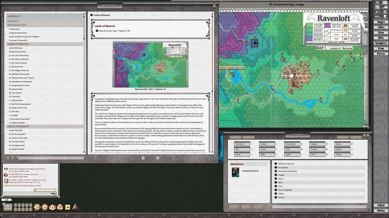 Fantasy Grounds - D&D Classics: I6 Ravenloft (1E) Screenshot 5