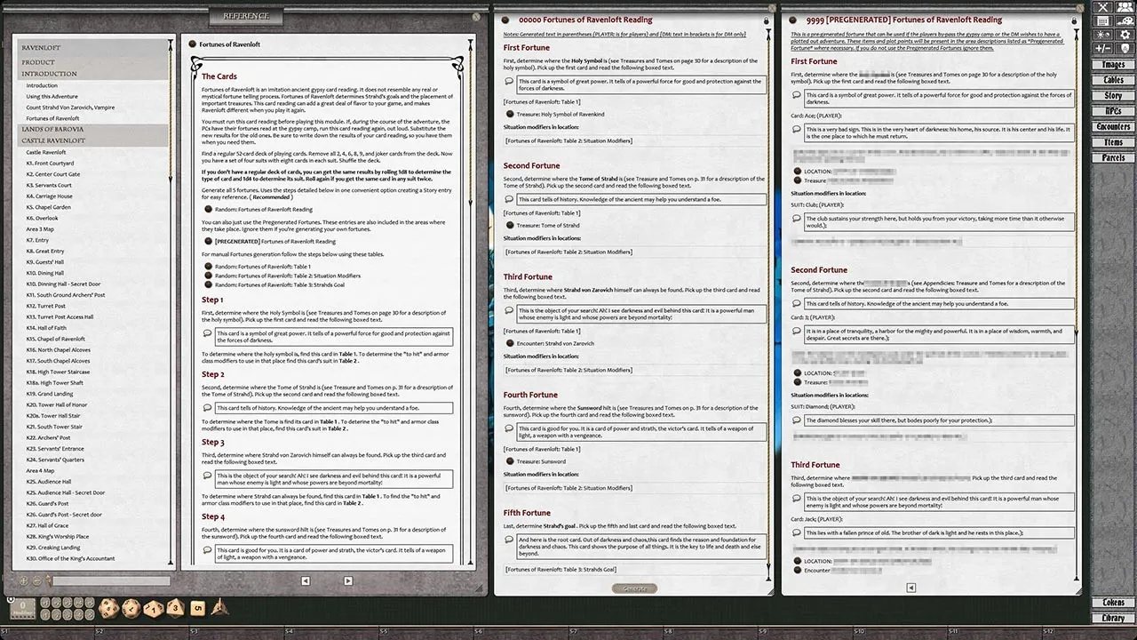 Fantasy Grounds - D&D Classics: I6 Ravenloft (1E) Screenshot 2