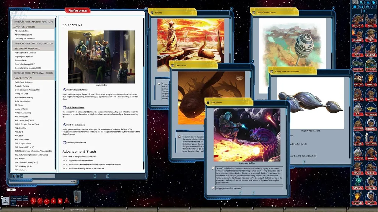 Fantasy Grounds - Starfinder RPG - Dawn of Flame AP 5: Solar Strike (SFRPG) Screenshot 2