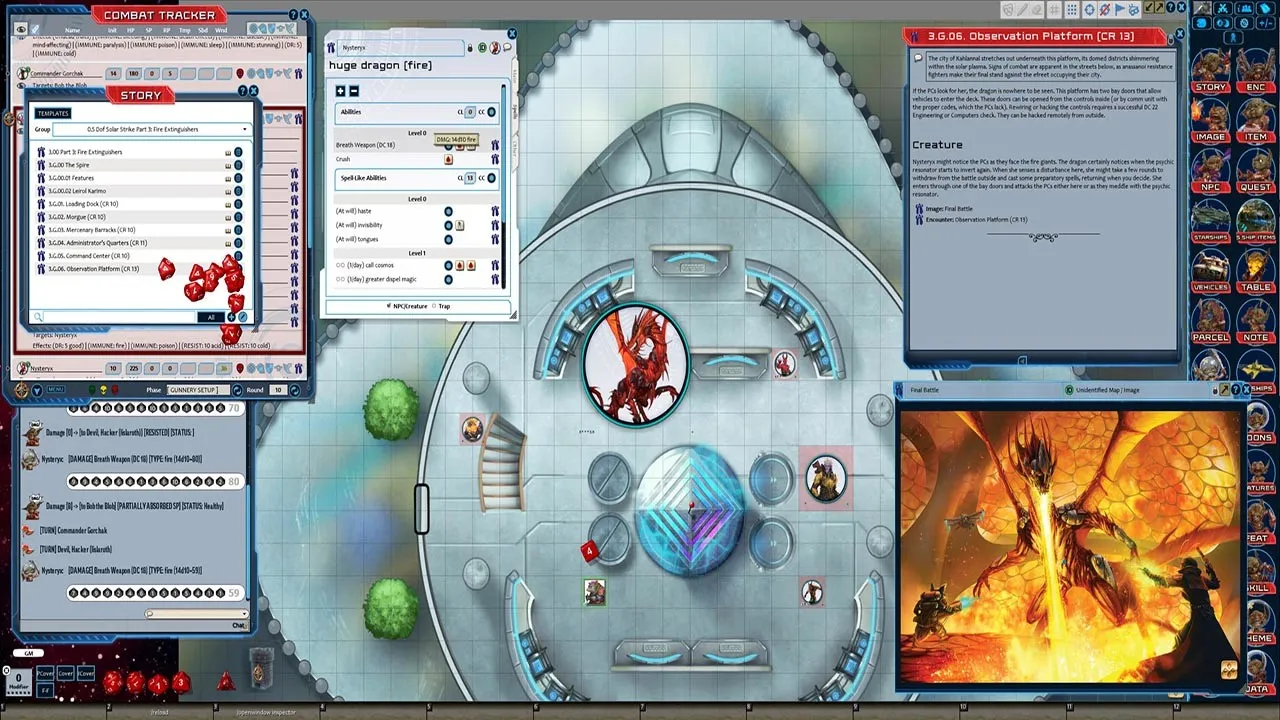 Fantasy Grounds - Starfinder RPG - Dawn of Flame AP 5: Solar Strike (SFRPG) Screenshot 1
