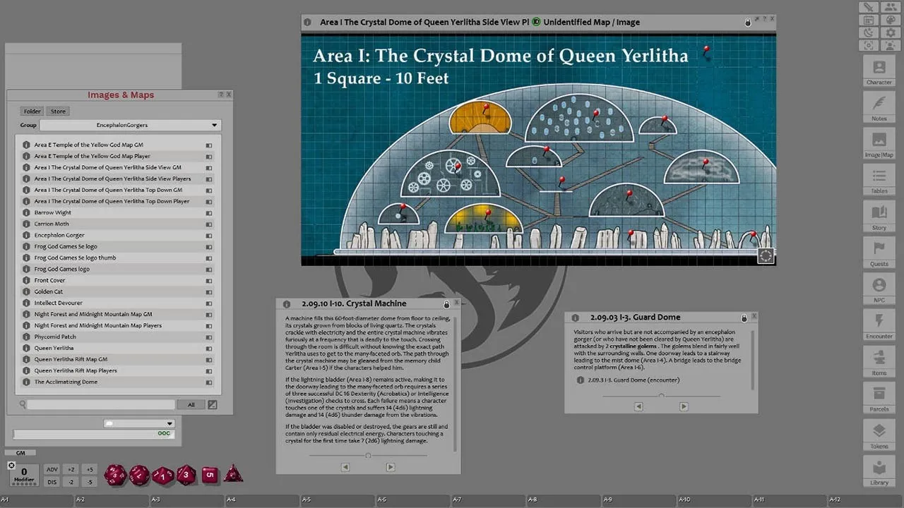 Fantasy Grounds - Encephalon Gorgers on the Moon (5E) Screenshot 0