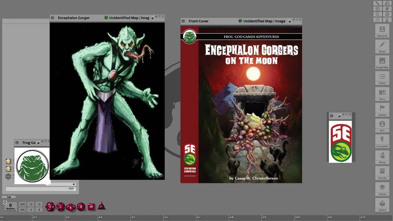 Fantasy Grounds - Encephalon Gorgers on the Moon (5E) Screenshot 3