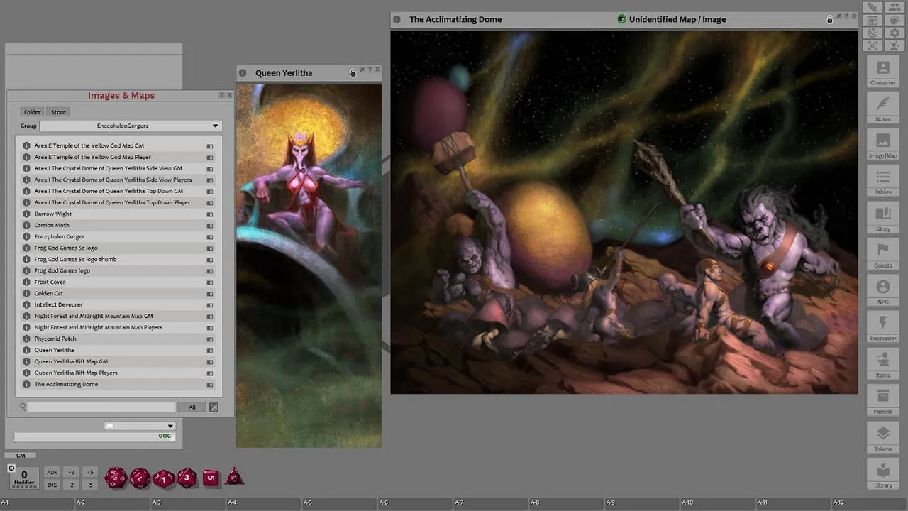Fantasy Grounds - Encephalon Gorgers on the Moon (5E) Screenshot 1