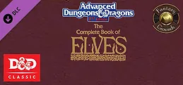 Fantasy Grounds - D&D Classics: PHBR8 The Complete Book of Elves (2E)