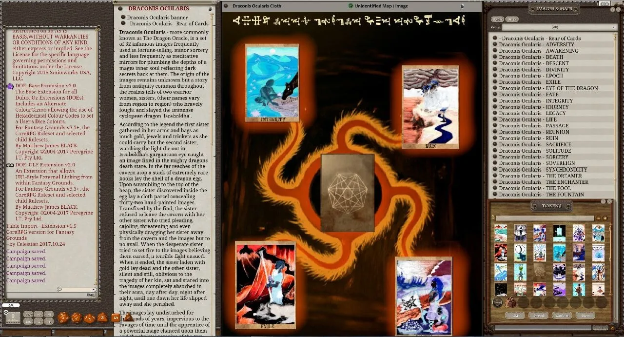 Fantasy Grounds - GAMBLING / TAROT PACK: Den of Iniquity (Any) Screenshot 1