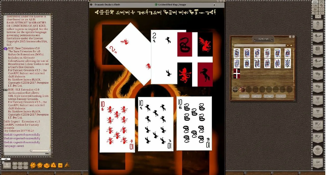 Fantasy Grounds - GAMBLING / TAROT PACK: Den of Iniquity (Any) Screenshot 3