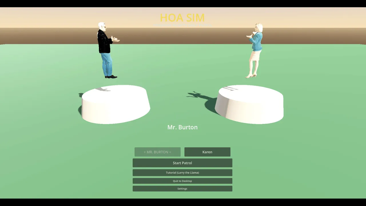 H.O.A Simulator Screenshot 0