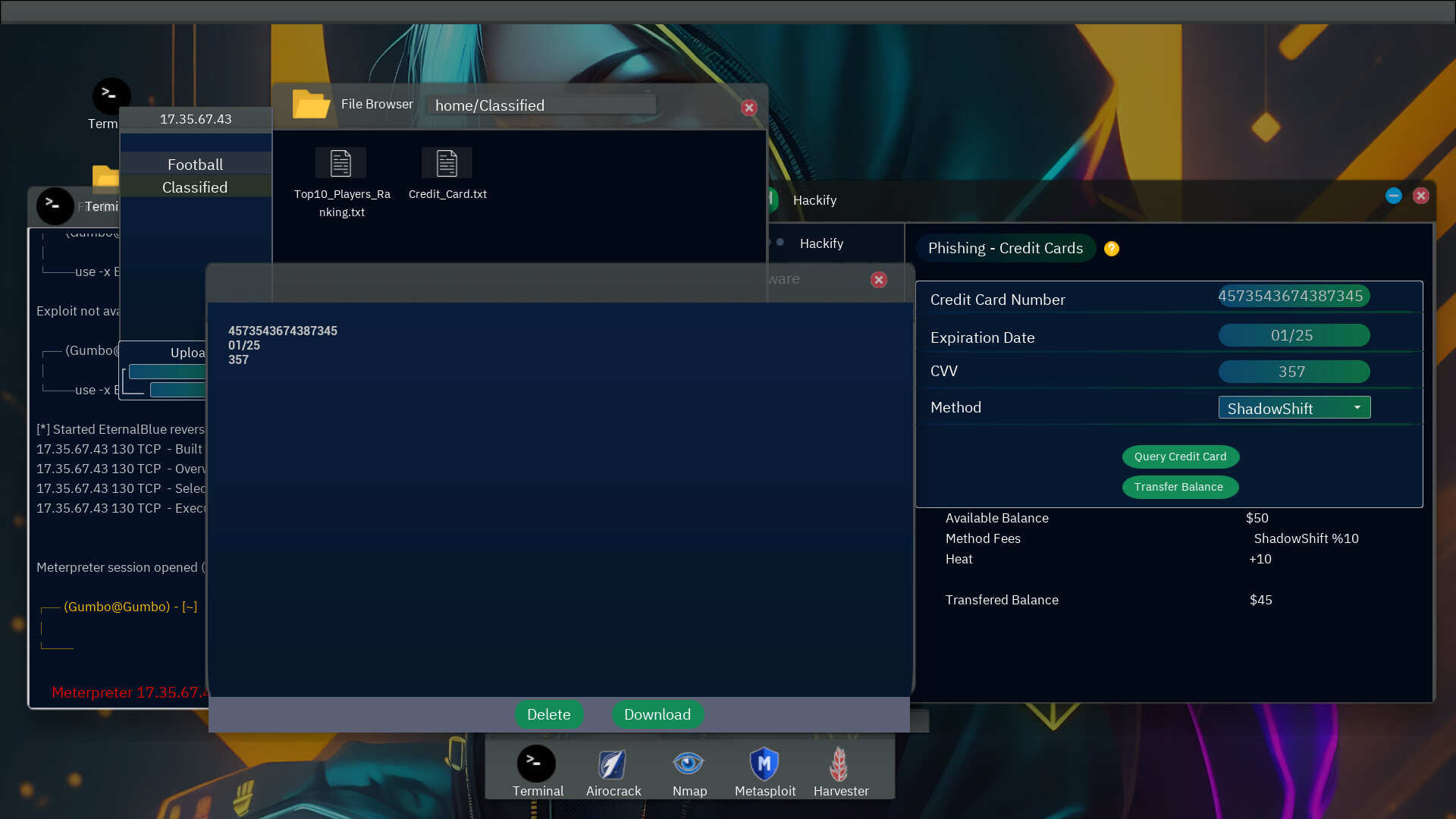 Anonymous Hacker Simulator Screenshot 5