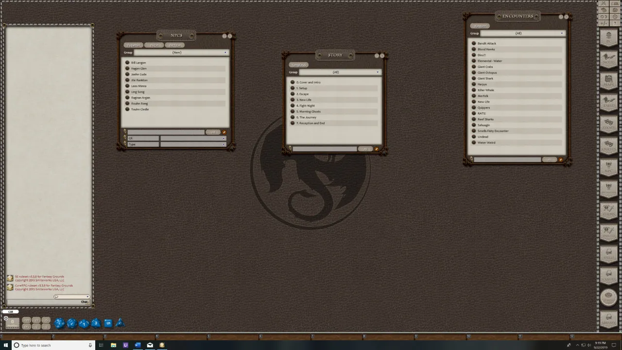Fantasy Grounds - Vikings Tale: The Great Voyage (5E) Screenshot 0