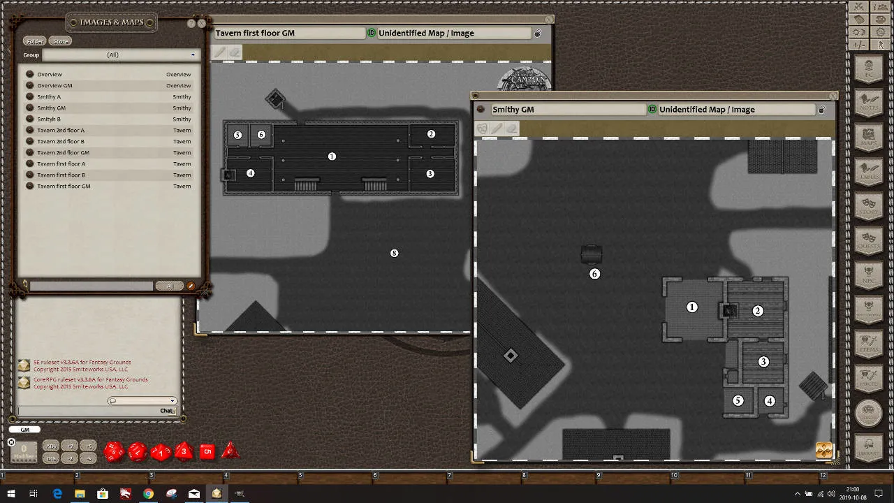 Fantasy Grounds - Forest Tavern (Map Pack) Screenshot 4