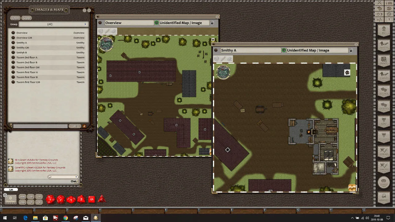 Fantasy Grounds - Forest Tavern (Map Pack) Screenshot 0