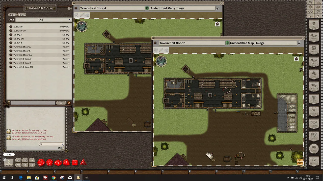 Fantasy Grounds - Forest Tavern (Map Pack) Screenshot 2