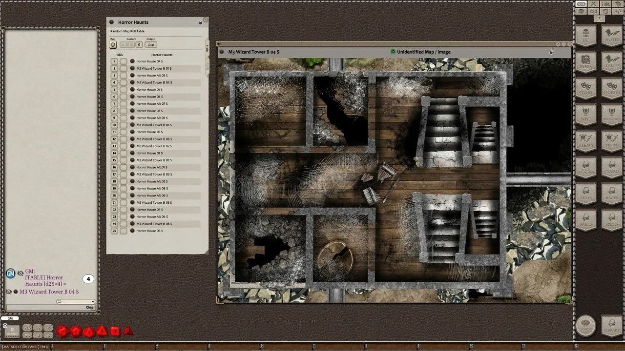 Fantasy Grounds - Meanders Map Pack: Horror Haunts (Map Pack) Screenshot 3