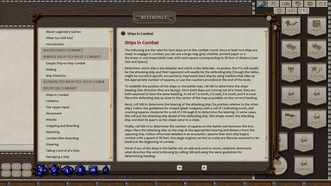 Fantasy Grounds - Ultimate Ships (5E) Screenshot 2