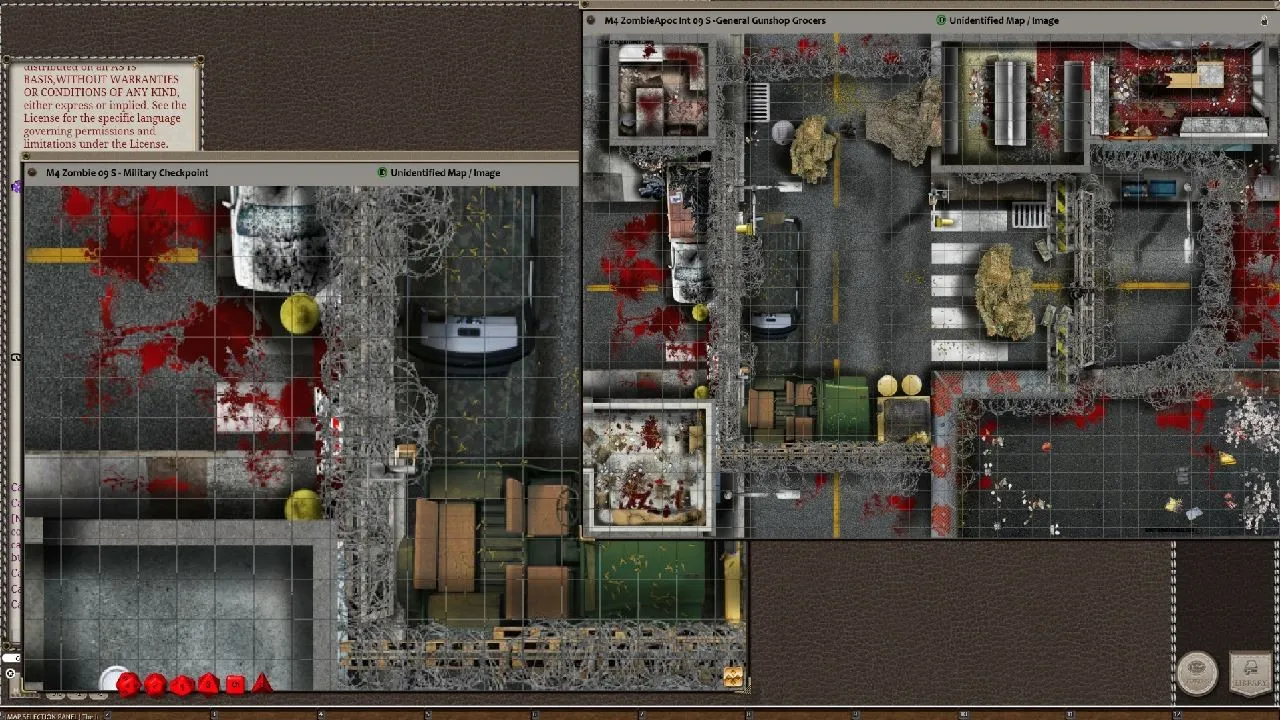 Fantasy Grounds - Meanders Map Pack Zombie Apocalypse (Map Pack) Screenshot 4