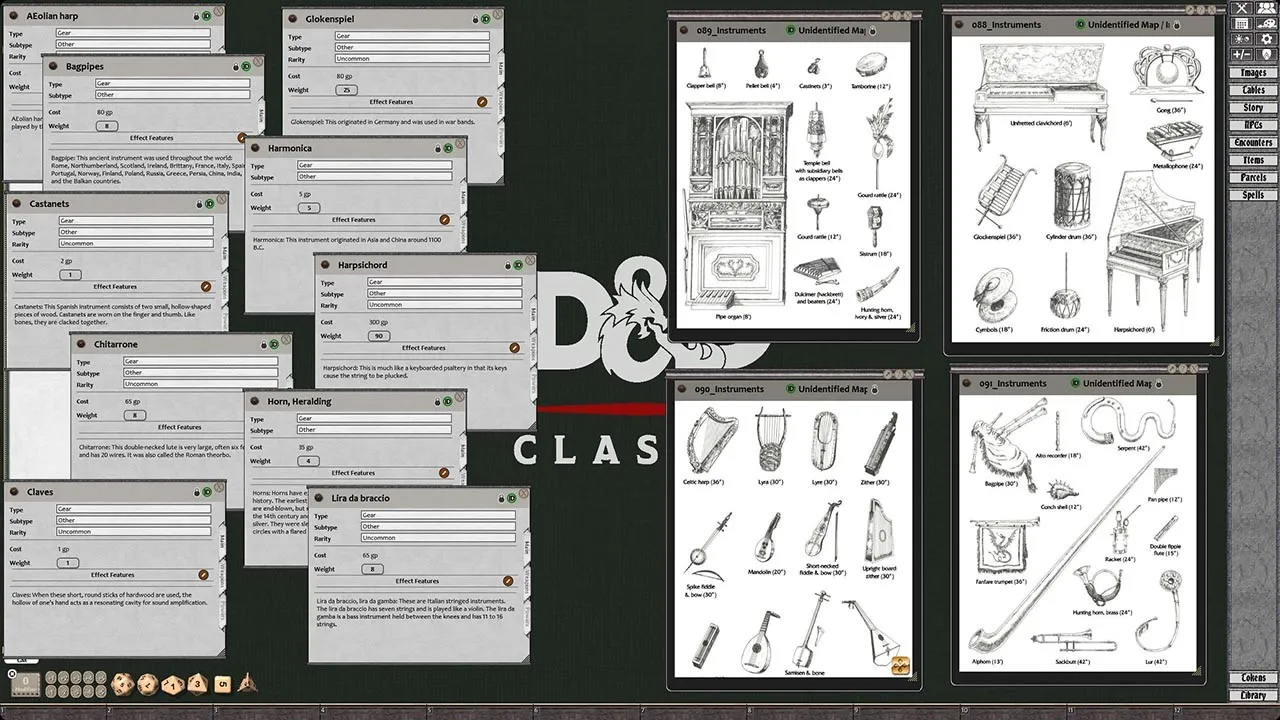 Fantasy Grounds - D&D Classics: PHBR7 The Complete Bard's Handbook (2E) Screenshot 3