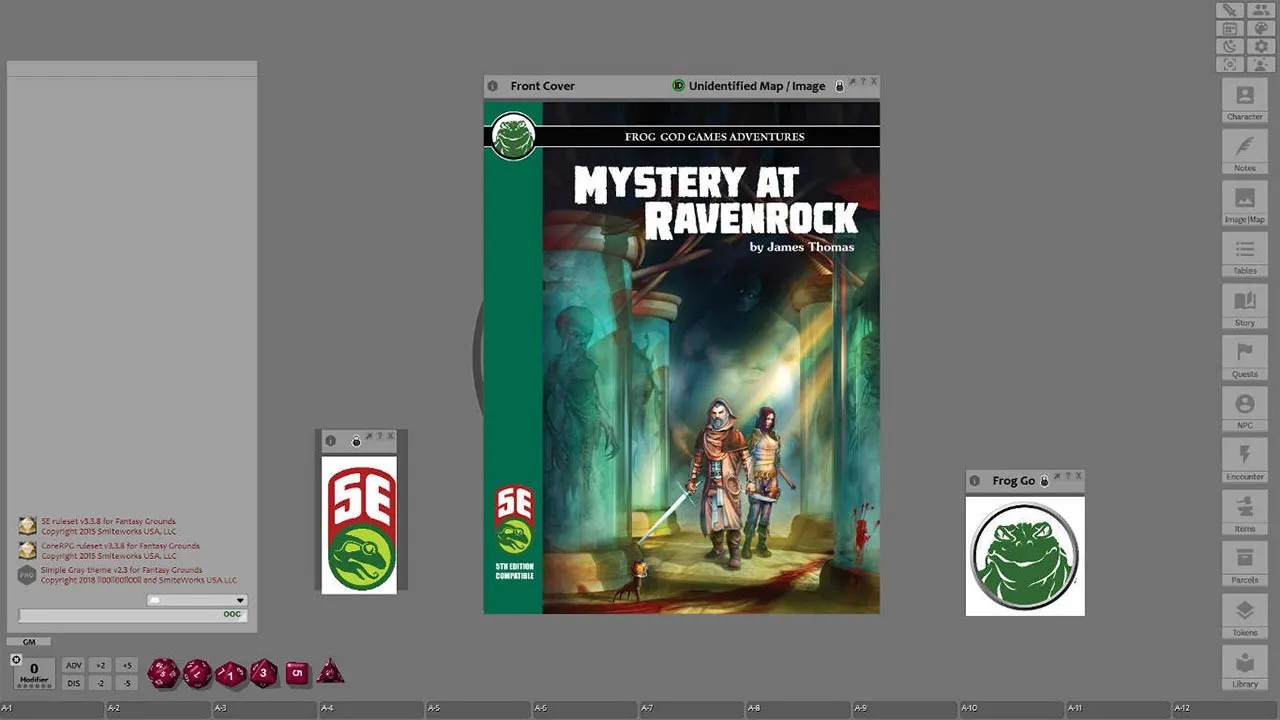 Fantasy Grounds - Mystery at Ravenrock (5E) Screenshot 6