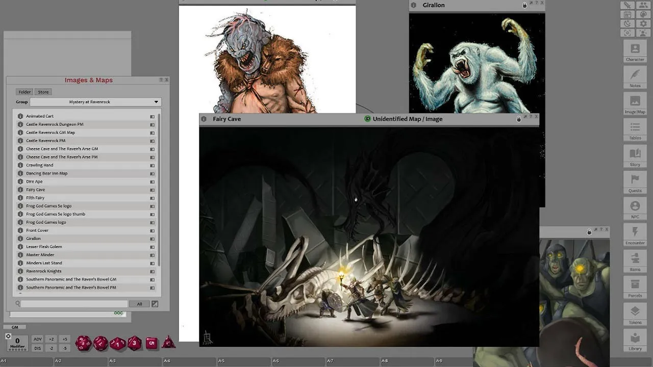 Fantasy Grounds - Mystery at Ravenrock (5E) Screenshot 1