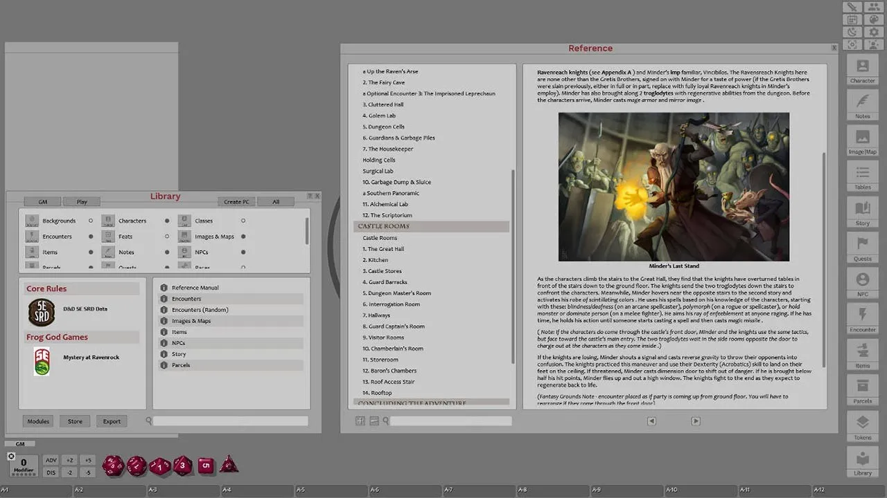 Fantasy Grounds - Mystery at Ravenrock (5E) Screenshot 4