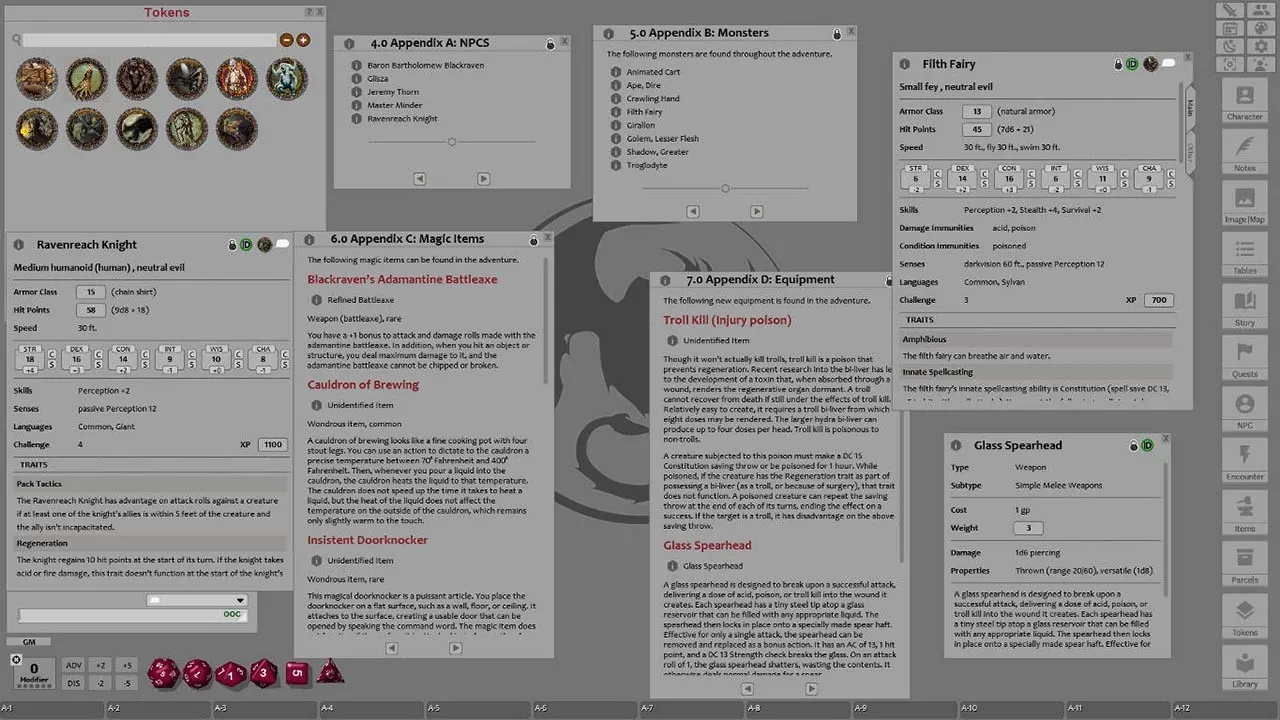 Fantasy Grounds - Mystery at Ravenrock (5E) Screenshot 2