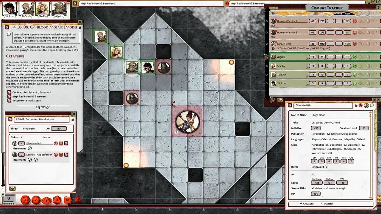 Fantasy Grounds - Pathfinder 2 RPG - Age of Ashes AP 5: Against the Scarlet Triad (PFRPG2) Screenshot 5