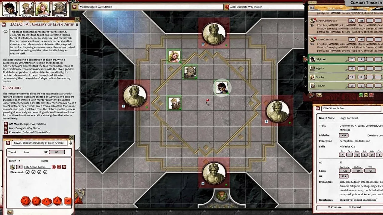 Fantasy Grounds - Pathfinder 2 RPG - Age of Ashes AP 5: Against the Scarlet Triad (PFRPG2) Screenshot 1