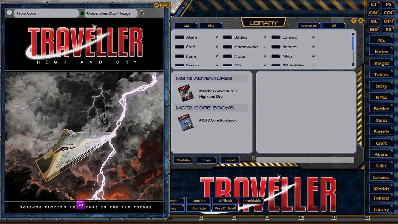 Fantasy Grounds - Marches Adventure 1: High and Dry (MGT2) Screenshot 4