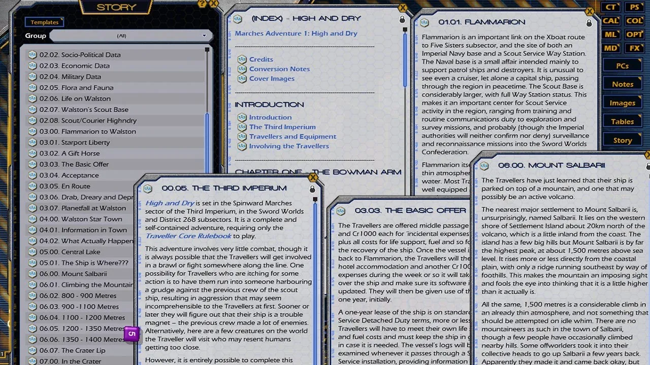 Fantasy Grounds - Marches Adventure 1: High and Dry (MGT2) Screenshot 1