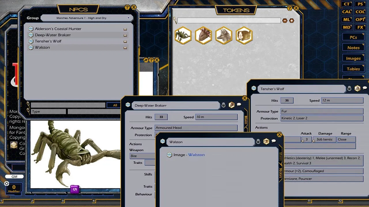 Fantasy Grounds - Marches Adventure 1: High and Dry (MGT2) Screenshot 3