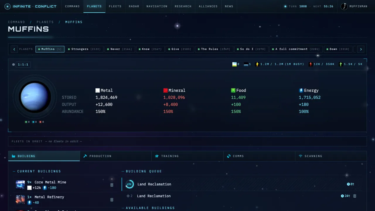 InfiniteConflict Screenshot 4