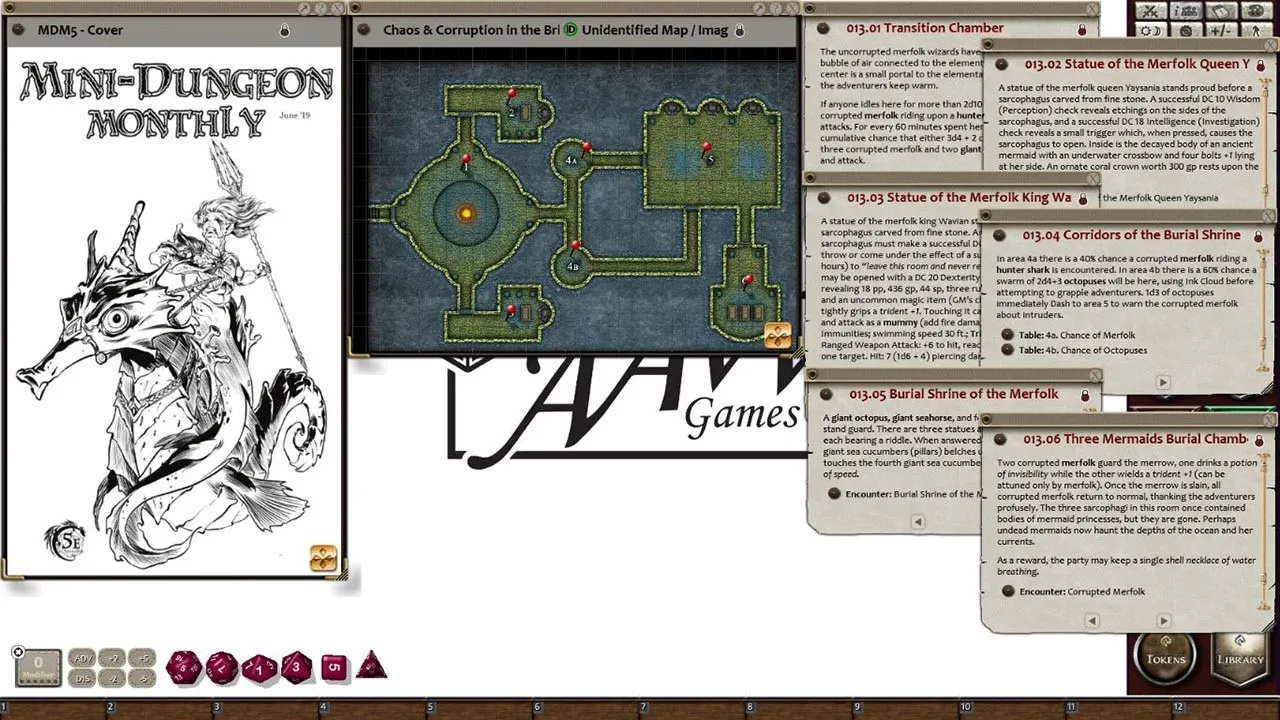 Fantasy Grounds - Mini-Dungeon Monthly #5 (5E) Screenshot 4